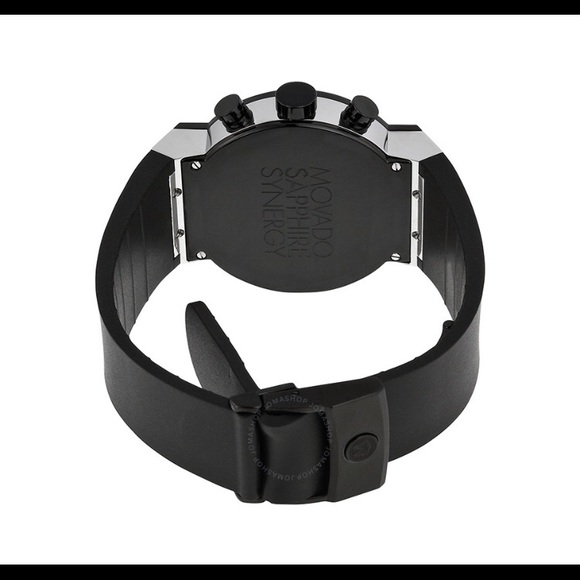 NWT MENS MOVADO SAPPHIRE SYNERGY WATCH - Picture 3 of 3
